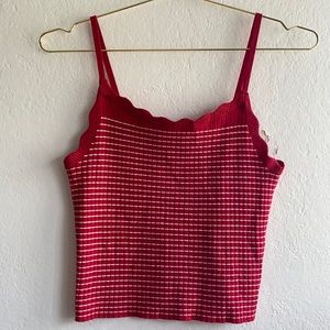 Kendall & Kylie Striped Tank Size Medium
